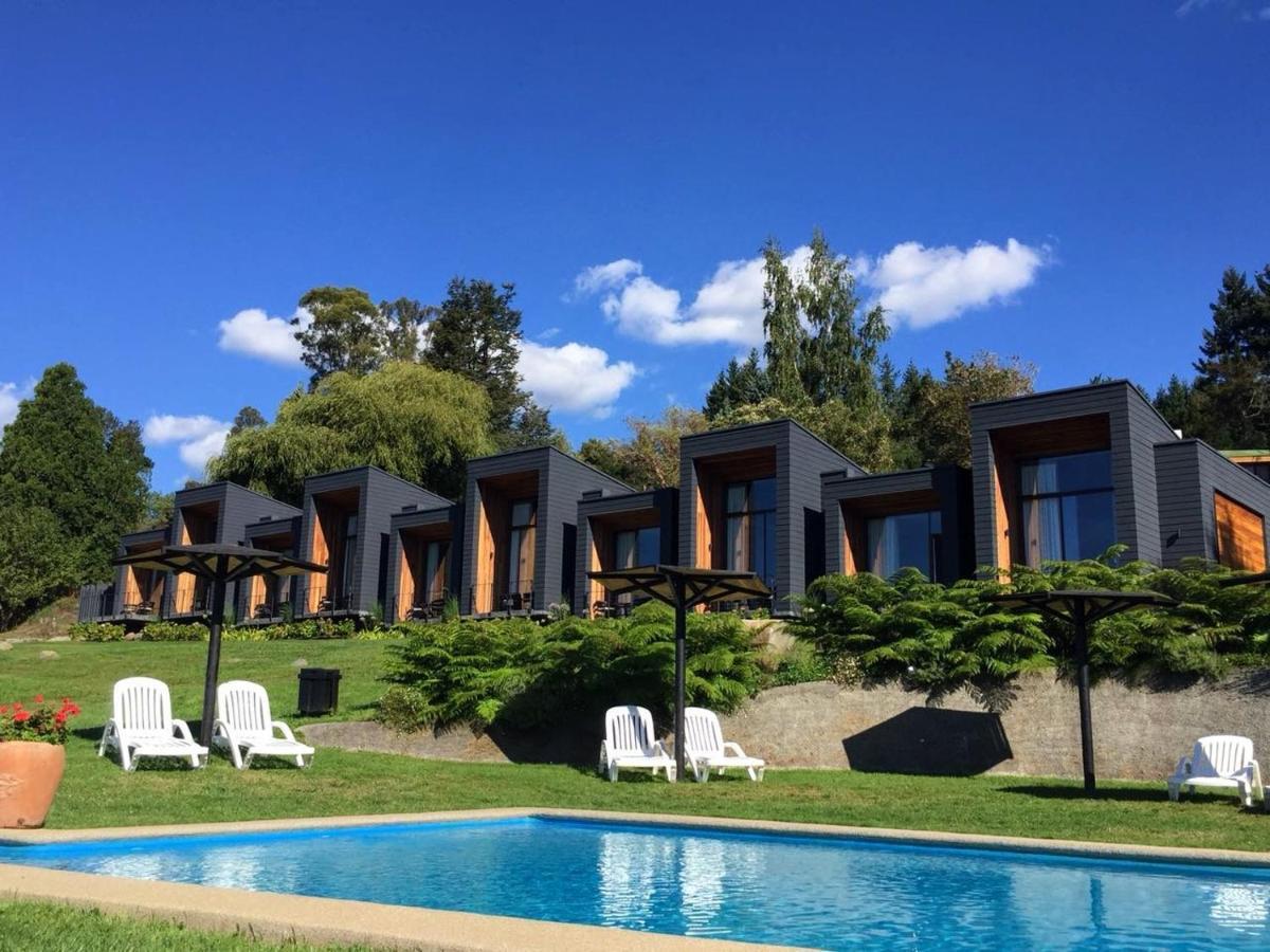 Hotel Y Cabanas El Parque Villarrica Kültér fotó