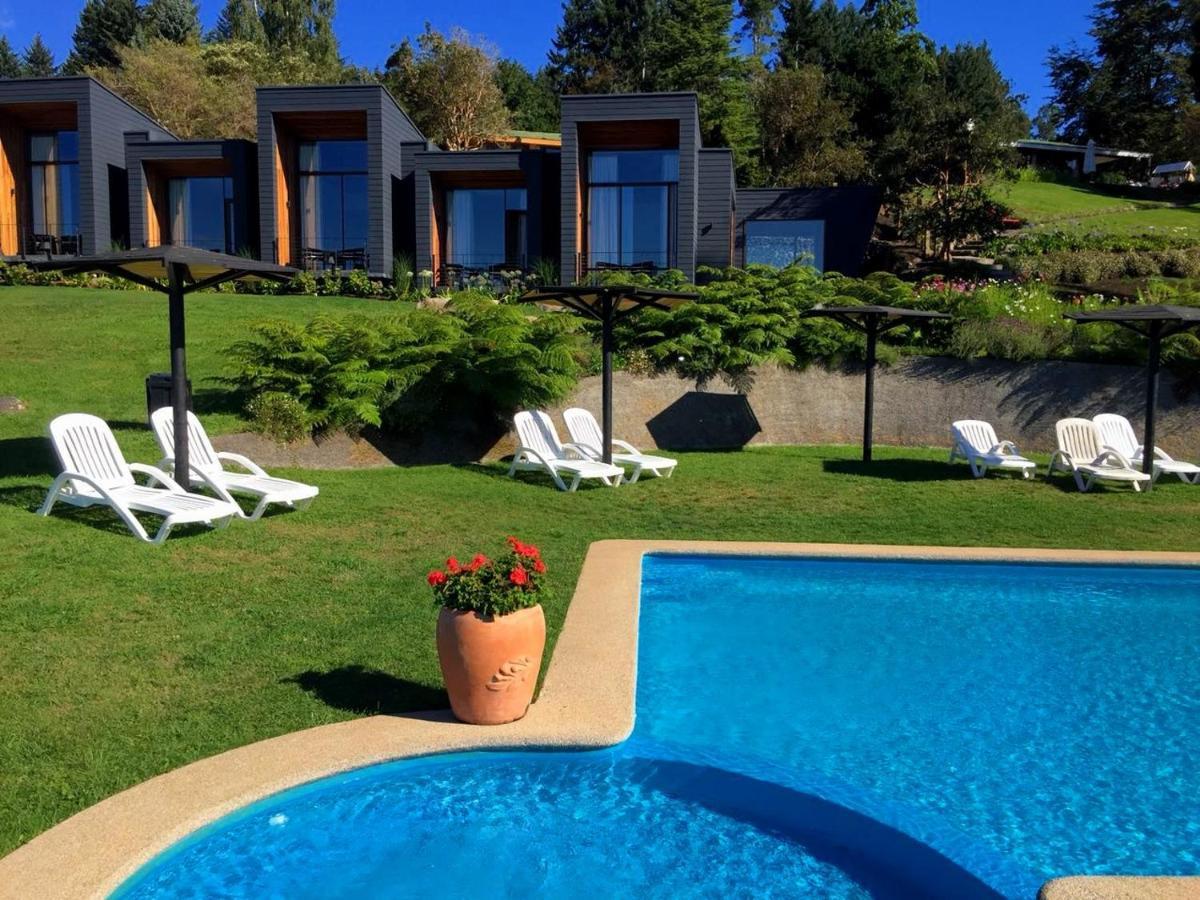 Hotel Y Cabanas El Parque Villarrica Kültér fotó